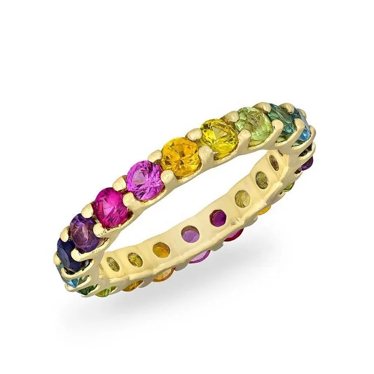 Iris eternity band